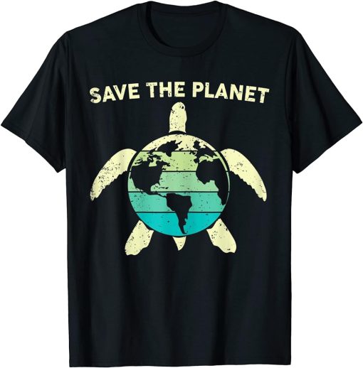 Environment Turtle Recycle Ocean T-Shirt